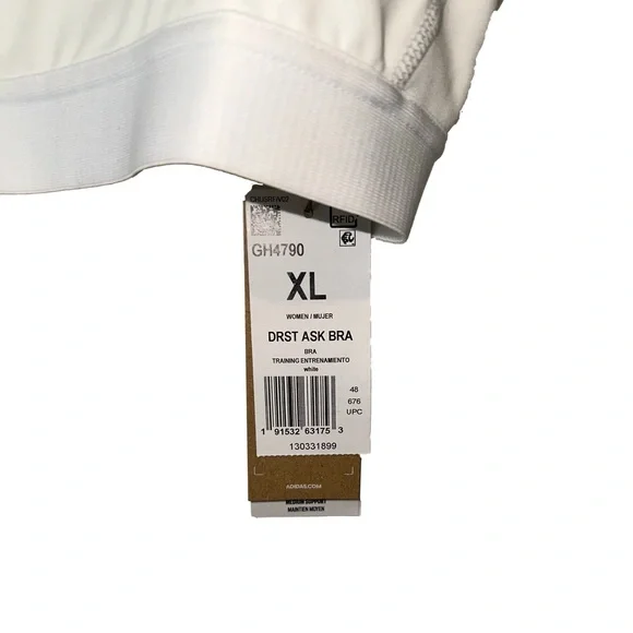 Adidas White Sports Bra - Picture 12 of 13